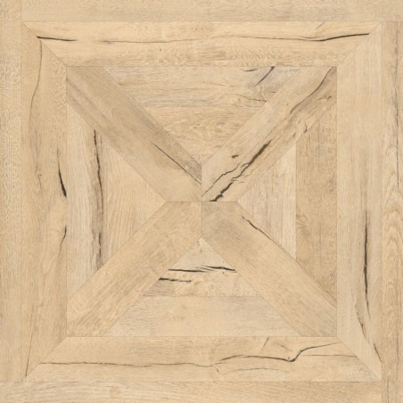 Carrelage imitation panneau bois en croix craquelé clair vieilli sol et mur 90x90cm rectifié, santaricordi charm1