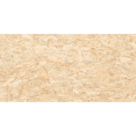 Carrelage imitation panneaux de bois aggloméré naturel mat, sol et mur 59.3x119.3cm rectifié,  R10, VIV strand naturel