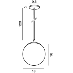 Eclairage de miroir de salle de bain contemporain lampe suspendue comp samoa F032