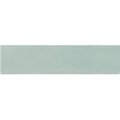 Carrelage imitation zellige vert d'eau brillant pour le mur 7.5x30cm apemud light green