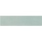 Carrelage imitation zellige vert d'eau brillant pour le mur posé horizontal 7.5x30cm apegmud light green