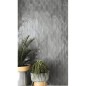 Carrelage hexagonal gris brillant dénuancé 10x20cm pour le mur apegharlequin grey mix