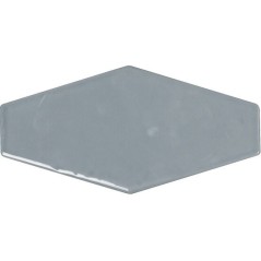 Carrelage hexagonal bleu clair brillant dénuancé 10x20cm pour le mur apeharlequin sky mix