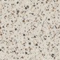 Carrelage imitation terrazzo terre cuite sur fond blanc rectifié 60x60cm et 120x120cm apegcoccio mix argillae