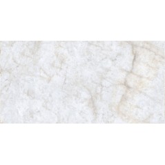 Carrelage imitation marbre translucide blanc mat rectifié 30x60, 60x60, 60x120, 90x90, 120x120cm, Géopatagonia blanco