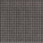 Mosaique 1.2x1.2cm, 5x10cm et 2.5x2.5cm mur et sol gris foncé mat apxseta fumo sur trame 30x30cm 4003