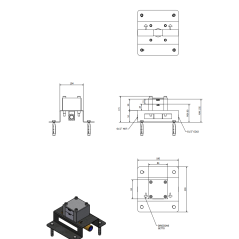 Mitigeur baignoire à poser au sol avec douchette: chromé, blanc mat, noir mat, or, or brossé, or rose, nickel brossé IB BI399