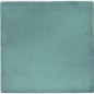 Carrelage effet zellige marocain bleu turquoise brillant nuancé fait main 10x10cm et 6.5x20cm apegseville turchese