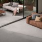 Carrelage gris imitation béton sablé uni mat, 60x60, 90x90, 60x120, 120x120cm rectifié,  santasable perle