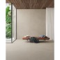 Carrelage taupe imitation béton sablé uni mat, 60x60, 90x90, 60x120, 120x120cm rectifié,  santasable greige