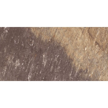 Carrelage terrasse imitation pierre de népal beige marron dénuancé 30.3x61.3cm geoxnépal R11 antidérapant