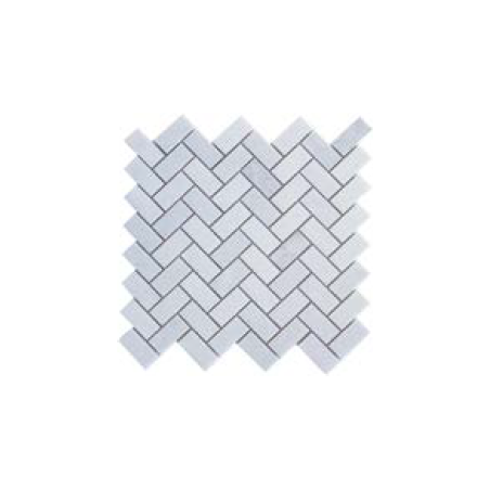 Mini rectangle de pierre gris sur trame 28.2x28.2cm salle de bain mox herri gris