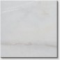 Dalle de marbre véritable blanc poli adouci brillant Dif 30.5x30.5x1cm