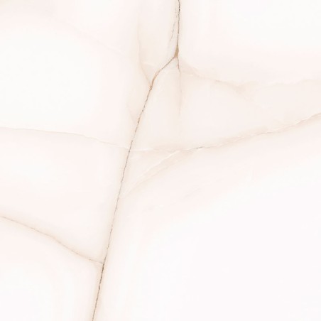 Carrelage imitation marbre émaillé blanc brillant avec veine doré 60.8x60.8cm, non rectifié géoxmuli gold