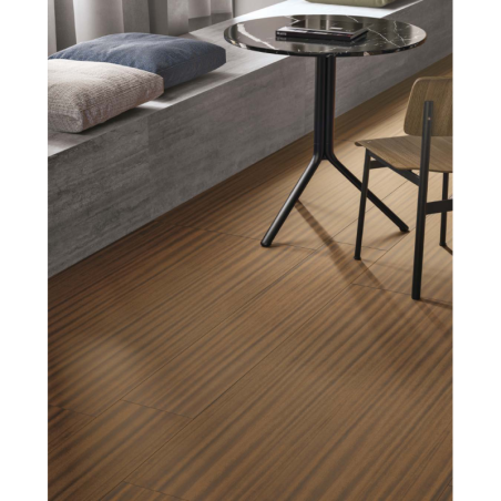 Carrelage imitation parquet exotique clair mat rectifié 25x150cm et 75x150cm refxcanalgrande noce