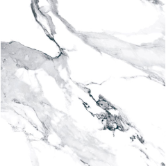Carrelage imitation marbre poli brillant rectifié, Géoxcrash blanc 60x60cm, 60x120cm et 120x120cm