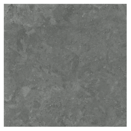 Carrelage imitation béton, résine, pierre mat gris foncé nuancé, XXL 100x100cm rectifié,  Porce1859 negro