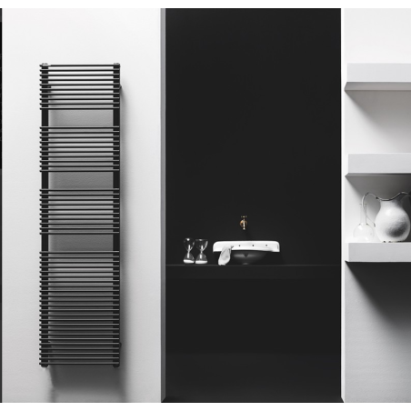Sèche-serviette radiateur électrique design salle de bain contemporain AntxBD13S 152x60cm 1000w