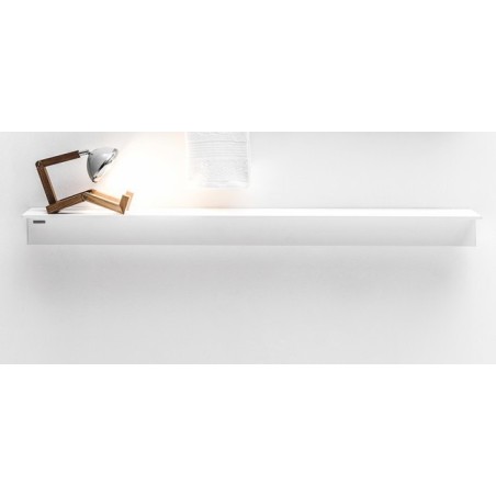 Sèche-serviette radiateur électrique design en forme de Té, salle de bain, AntxT1M blanc mat 