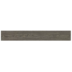 Carrelage imitation parquet chêne sans noeud cérusé noir mat, longue lame, 21x147.5cm rectifié,  Porce6646 ébano