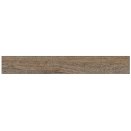 Carrelage imitation parquet chêne sans noeud cérusé noisette mat, longue lame, 21x147.5cm rectifié,  Porce6646 nogal