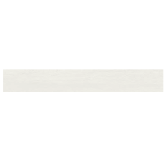 Carrelage imitation parquet chêne sans noeud cérusé blanc mat, longue lame, 21x147.5cm rectifié,  Porce6646 nordica