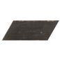 Carrelage effet bois peint en noir vieilli interieur exterieur R11,  sol et mur navette, hexagone, rectangle natucretro negre