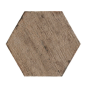 Carrelage effet bois peint en taupe vieilli interieur exterieur R11,  sol et mur navette, hexagone, rectangle natucretro terra