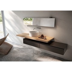 sèche-serviette  radiateur électrique design contemporain salle de bain Antotalmiroir 171x35cm