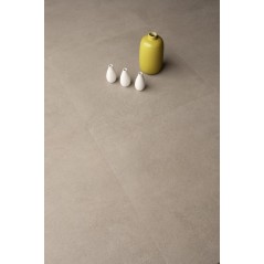 Carrelage imitation pierre taupe uni mat, 60x60, 90x90, 60x120, 120x120cm rectifié,  santasilkistone taupe