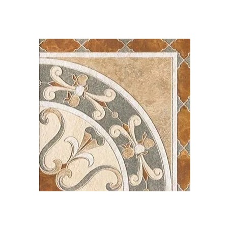Carrelage imitation carreau décoré oriental 44x44cm realrialto décor