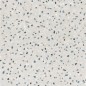 Carrelage mat effet dalle gravillonée, béon désactivé, fond gris clair,100x100cm rectifié, antidérapant, Porce1962 perla