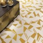 Carrelage imitation carreau de ciment 20x20 cm Vivkokomo creme oro