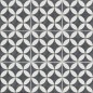 Carrelage imitation carreau ciment beige et noir 15x15x0.9cm dans la cuisine R10 apegbrianna enya coal