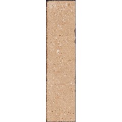 Carrelage imitation zellige effet matière brique de sable mat, mur, 5x20cm rectifié santatetrix block sand