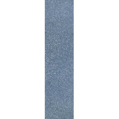 Carrelage imitation zellige effet matière pierre bleu mat, mur, 5x20cm rectifié santatetrix blue mat