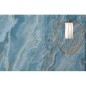 Carreau effet onyx bleu brillant 60x120x0.9cm, 80x160x0.6cm rectifié, sol et mur, lafxonice cobalt