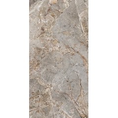 Carreau effet marbre argent brillant 60x120x0.9cm, 120x120x0.6cm rectifié, sol et mur, lafx breccia argentum