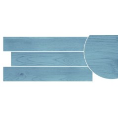 Carrelage effet parquet bois bleu ,sol et mur, cuisine, 20x120cm épaisseur 10mm, savsmeralda blu