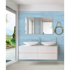 Carrelage effet parquet bois bleu clair ,sol et mur, cuisine, 20x120cm épaisseur 10mm, savsmeralda azur