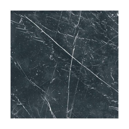 Carrelage decor dalle marbré noir et bande marbre blanc mat 64.5x64.5, 16x16cm et 16x64.5cm rectifié pasicminflor