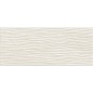 Carrelage vague ivoire brillant imitation travertin, mur, 25x60cm savtrani onda almond promotion