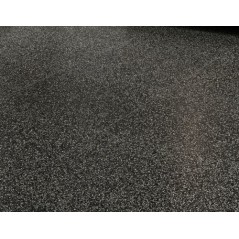 Carrelage imitation terrazzo noir rectifié 60x60x0.9cm  norme UPEC refxflake black medium