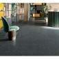 Carrelage imitation terrazzo noir mat rectifié 60x60x0.9cm  norme UPEC refxflake black small