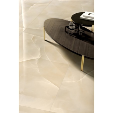 Carrelage imitation onyx translucide beige mat rectifié 60x60cm, 75x75cm, 75x150cm norme UPEC refxonyx beige soft