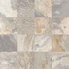 Carrelage imitation pierre ardoise gris beige mat nuancé 30x60,5, 60x60cm, 45.3x75.8 et 60x120cm edimore nut