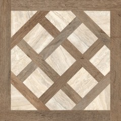 Carrelage imitation parquet versaille marbre et bois foncé vieilli sol et mur 90x90cm rectifié, santaryorkwood classic01