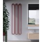 Sèche-serviette radiateur électrique salle de bain contemporain 200X21CM Antxtubone V vertical de couleur