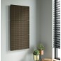 Sèche-serviette radiateur eau chaude design avec ou sans porte-serviette 82x61cm et 123x61cm antxWaffle V vert