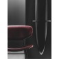 Sèche-serviette radiateur électrique design contemporain Antxblade V vertical de couleur sans porte serviette chromé